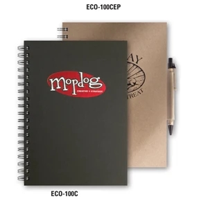 Ecobooks (tm) - Large Journal Made From Post Consumer 100% Recycled Materials