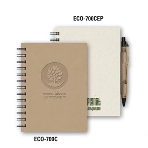 Ecobooks (tm) - Small Journal Made From Post Consumer 100% Recycled Materials
