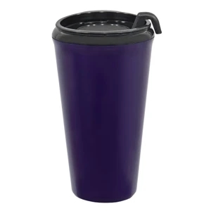 Infinity - Purple - 16 Oz Tumbler With Thumb Slide, Snap On Lid. Made In The U.s.a