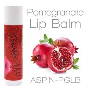 Pomegranate Lip Balm Made With Natural And Organic Ingredients. Contains Spf 15