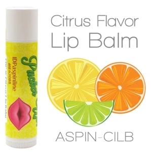 Citrus Lip Balm Made With Natural And Organic Ingredients. Contains Spf 15