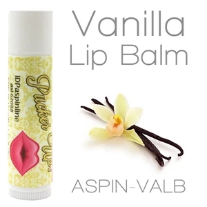 Vanilla Lip Balm Made With Natural And Organic Ingredients. Contains Spf 15