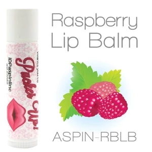 Raspberry Lip Balm Made With Natural And Organic Ingredients. Contains Spf 15