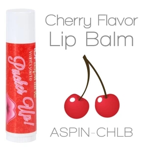 Cherry Lip Balm Made With Natural And Organic Ingredients. Contains Spf 15