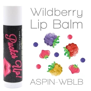 Wildberry Lip Balm Made With Natural And Organic Ingredients. Contains Spf 15