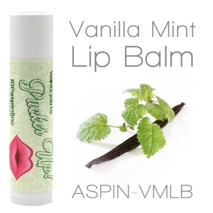 Vanilla Mint Lip Balm Made With Natural And Organic Ingredients. Contains Spf 15