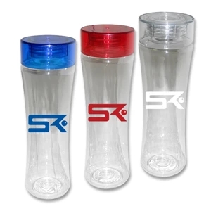 Memphis - 16 Oz. Bottle With Attractive Curved Body And Translucent Top