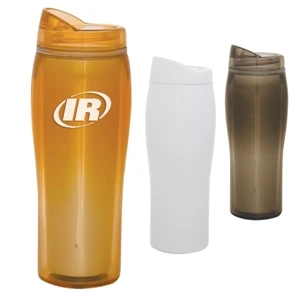 Optima - 14 Oz Travel Tumbler With Press-on Spill Resistant Sip Top. Closeout