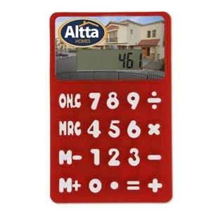 3 Working Days - A Rubbery Calculator With Raised Numbers And Symbols Can Be Bent And Twisted