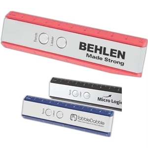 Flash - Blue - Abs Multifunction Pen. Includes Led Flashlight, Pen Cap And Key Ring. Black Ink