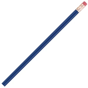 International (tm) - Royal Blue - Bonded Core Pencil In A Wood-cased Barrel With Brass-colored Ferrule And Red Eraser