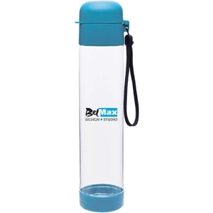 H2go (r) Hybrid - Aqua - 25 Oz Single Wall (bpa Free) Eastman Tritan (tm) Copolyester Bottle With Strap