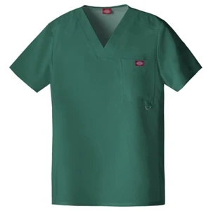 Dickies Medical - Sa81910 Dickies X Treme Stretch Men's V-neck Top - 10 Colors Available