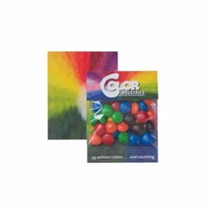 M&m's (r) - Candy Coated Chocolate Candies In A Small Billboard Header Bag. 3"w X 4"h
