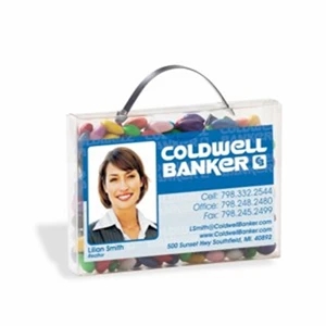 Gemmies (r) - Chocolate Covered Sunflower Seeds In A Briefcase Shaped Candy Container