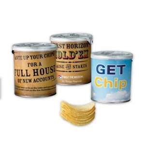 Pringles (r) - Chip Can With Original Flavor Chips. Item Size: 2.875" X 3.5"