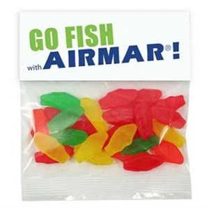 Swedish Fish (r) - 2 Oz Small Assorted Chewy Fish Shaped Candy In A Header Bag