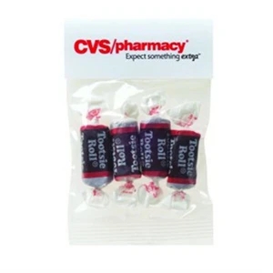 Tootsie Rolls (r) - 1 Oz Chewy Chocolate Roll Shaped Candy In A Header Bag