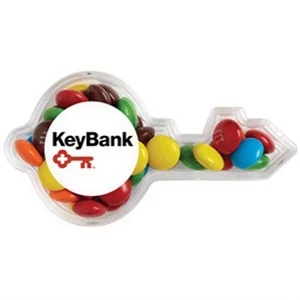 M&m's (r) - Mini Candy Coated Chocolate Pieces In A Key Shaped Container