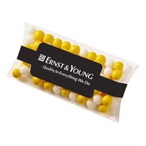 Sixlets (r) - Candy Coated Chocolate Flavored Candy In A 4.5" X .75" X 2" Pillow Case Container