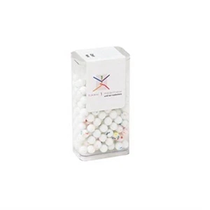 Mini Jawbreakers In A Flip Top Dispenser. Item Size: 1.6875" X 1" X 3.75"