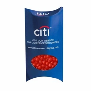 Red Hots (r) - Cinnamon Flavored Candies In A Pillow Box With Oval Window