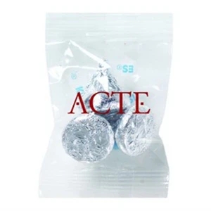 Promo Snax Hershey's Kisses (r) - 1/2 Oz - Chocolate Kisses In Cello Bag