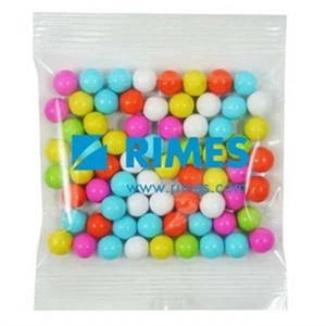 Promo Snax Sixlets (r) - 2 Oz - Candy Covered Chocolatey Beads In A Cello Bag