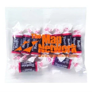 Promo Snax Tootsie Rolls (r) - 2 Oz - Chewy Chocolate Rolls In Cello Bag