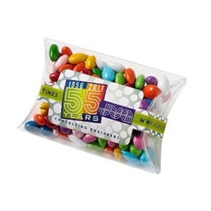 Gemmies (r) - Chocolate Covered Sunflower Seeds In A 2.875" X .827" X 2" Pillow Case Container