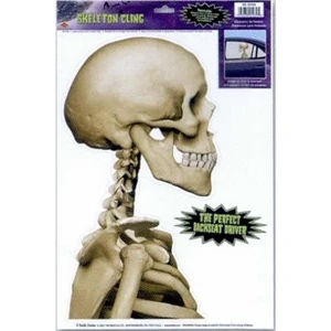Skeleton Backseat Driver Cling