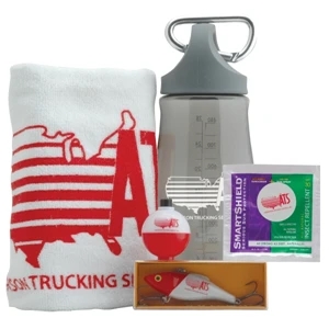 Rattlin' Rapala Go Fishing - Fishing Kit With Bobber, Towel, Sunscreen, Insect Repellent And Water Bottle