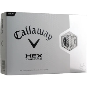Callaway He X Chrome S-tech (tm) - Golf Ball Which Features Low Compression