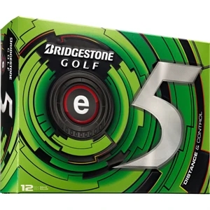 Bridgestone E5 - Catalog 5-7 Day Production - Golf Ball With Unique 2-piece Construction With Urethane Cover