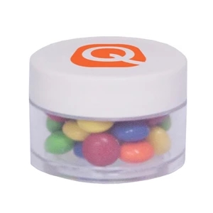 Mint Tin Maniacs - Twist Top Container With White Cap Filled With Chocolate Little