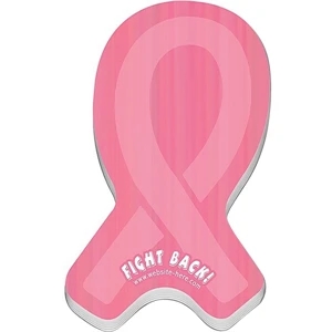 Stik-on (r) - 100 Sheets - Awareness Ribbon Shaped Adhesive Notes, 3.125" X 5"