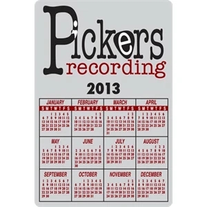 Vertical 2 1/2" X 1 1/2" - 4 1/8" X 2 3/4" Ultra Removable Full Digital Calendar Decals