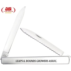 4 5/8" Stainless - Heavy Duty - Fruit/ Vegetable Sampler With Nylon Pouch