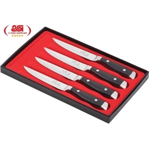 High Plains - Set Of 4 Knives, Delrin Handles And Stainless Steel Blades