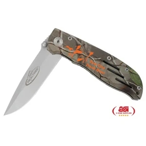 Rugged Stainless Aluminum Liner Lock Knife Has An Overall Length Of 7.25"