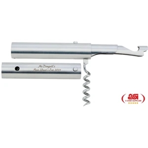 Stylish Tube Design Corkscrew Made Of Stainless Steel With A Beautiful Satin Finish