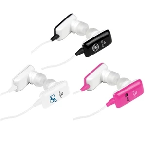 Supersonic - Earphones With Your Logo Printed, Call Answer/end Button, Rechargeable Bluetooth