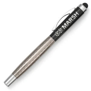 Travis & Wells (tm) Faulkner - Roller Ball/stylus With Two-tone Barrel Design