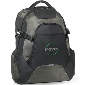 Envoy - Dark Gray - Computer Backpack With Back Zippered, Padded Compartment