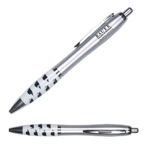 Emissary - Retractable Curvy Plastic Barrel Ballpoint Pen With Graduation Cap/education Theme