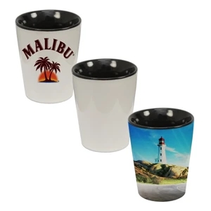 A Hot Seller - This Full-wrap And Color Shot Glass Is Sure To Fly Of The Shelves!