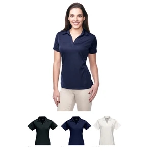 Lady Innovate Performance (tm) - 4 X L - Women's 5.3 Oz 100% Polyester Mini Grid Polo Shirt