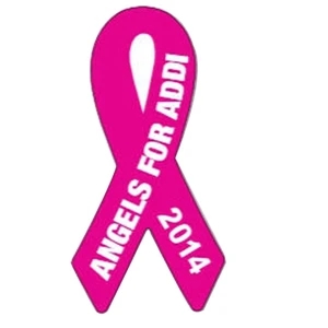 .019" - 1 1/2" X 3" Ribbon Stock Mini Magnet With Digital 4-color Process Print