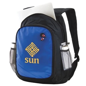 600 Denier Polyester, Metallic Dobby Computer Backpack Fits Most Laptop, 13x18x6.5