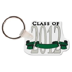 Full Color On White Item - Full Color Class Of 2012 Key Tag, 2.18" X 1.68"